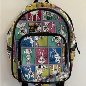 Looney Toons Colorful Bugs Bunny Backpack mini
